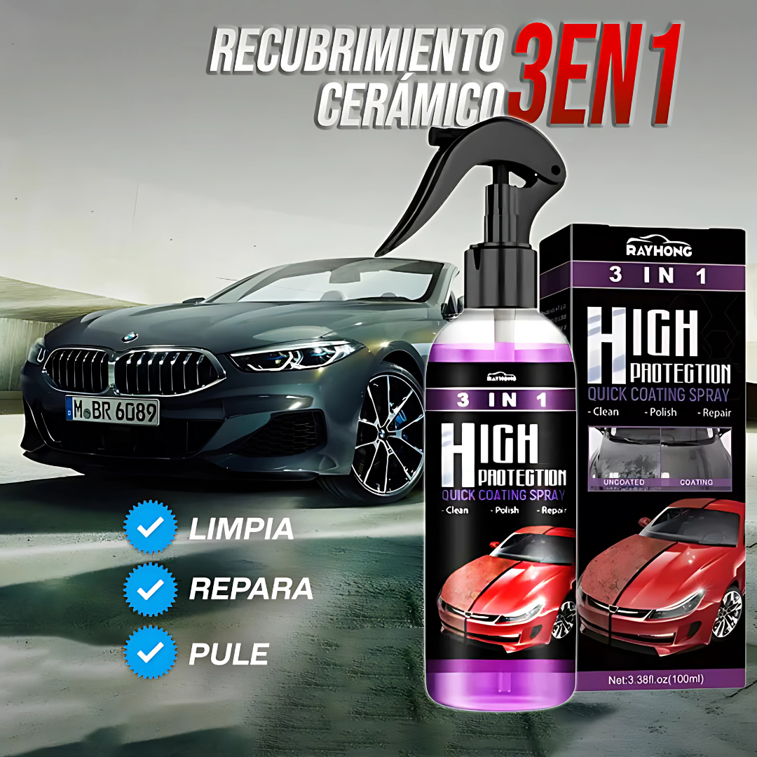 CeramicPro 3® Recubrimiento Ceramico 3 en 1