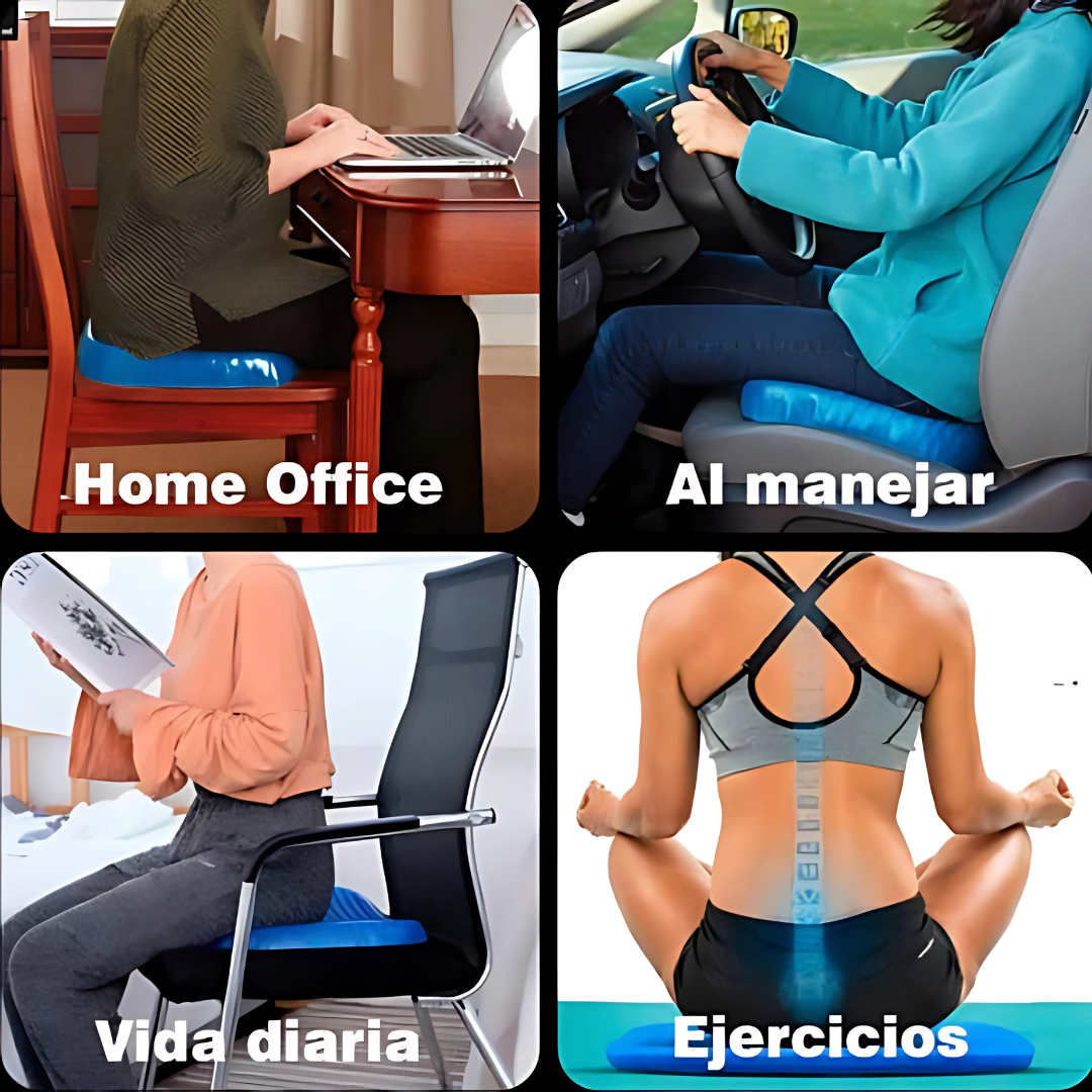 PosturaPlus® Cojín Ortopédico Gel