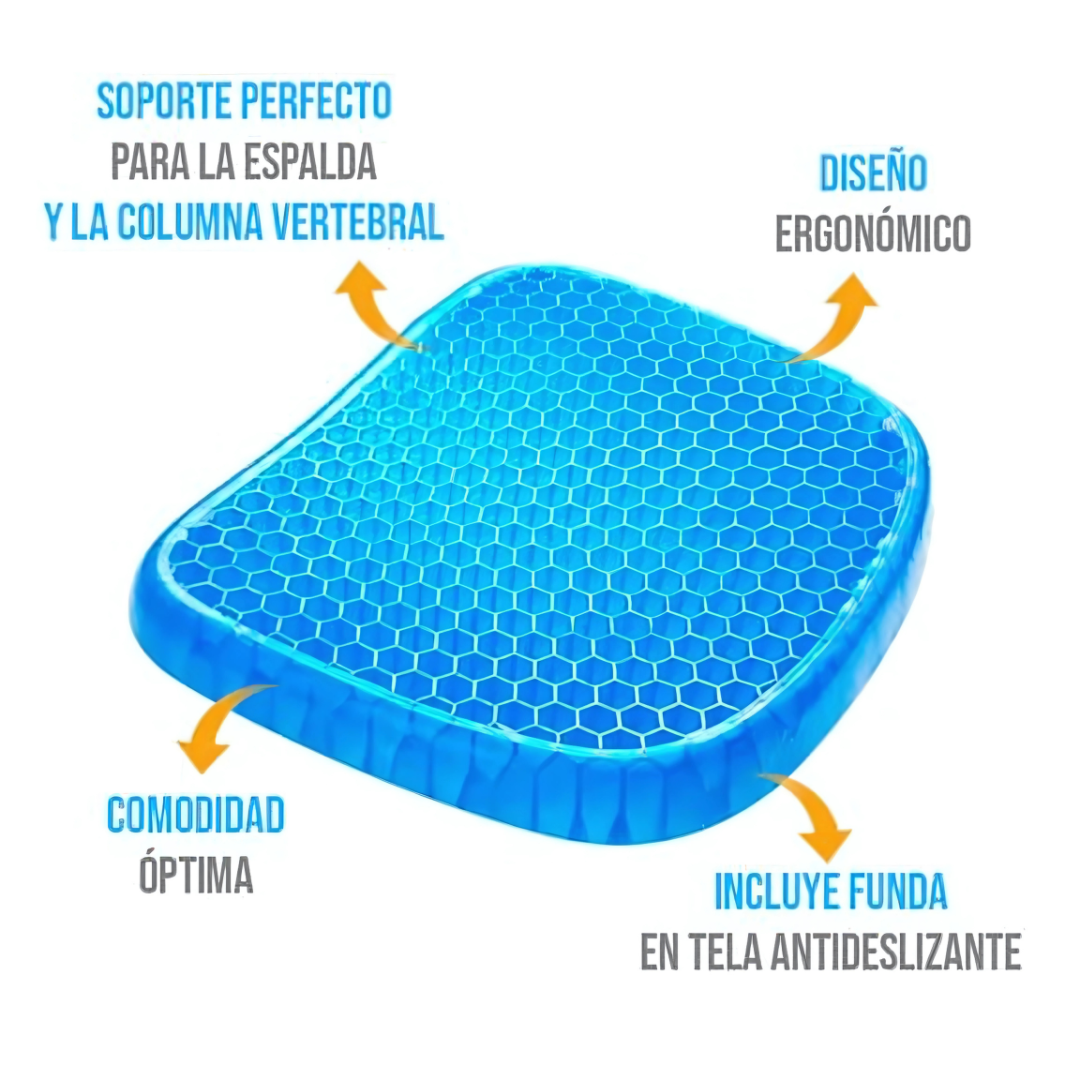 PosturaPlus® Cojín Ortopédico Gel