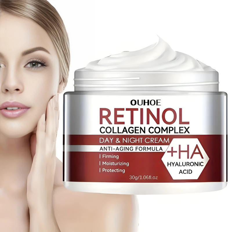 Ouhoe® Crema Retinol + Colageno y Acido Hialuronico ¡Oferta!