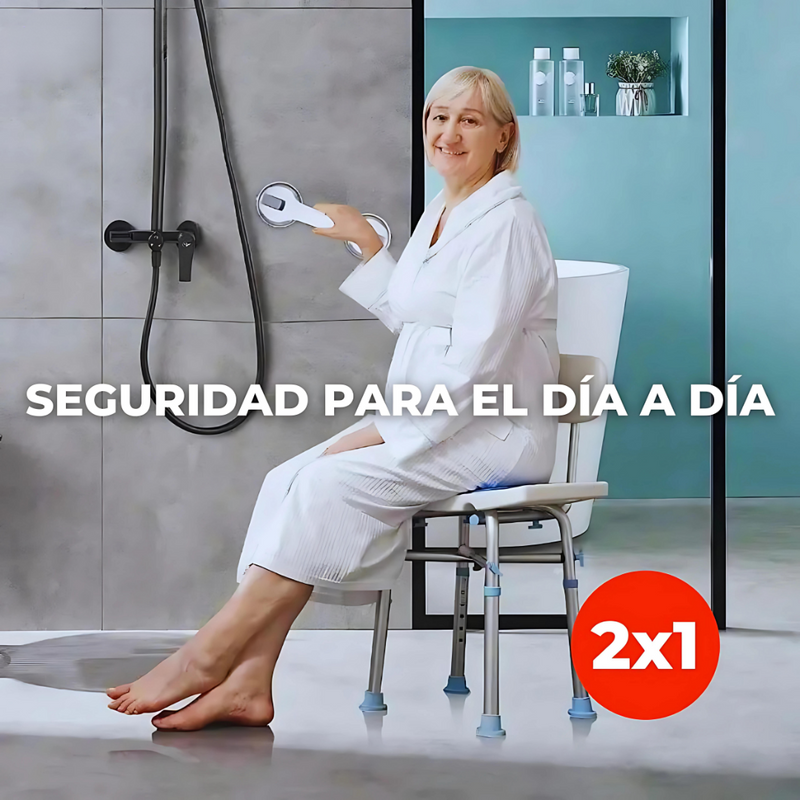 SafeGrip® [Promo] 2x1 Agarradera De Seguridad Para Baño 🚿