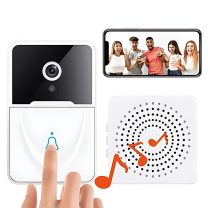 SmartRing™ Timbre Inteligente Con Camara + Alfombra Antideslizante De Regalo 🎁