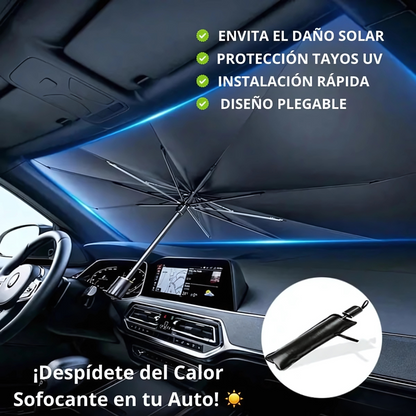 SunStop - Parasol Para Vehiculo Plegable AntiRayos UV