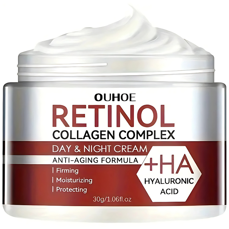 Ouhoe® Crema Retinol + Colageno y Acido Hialuronico ¡Oferta!