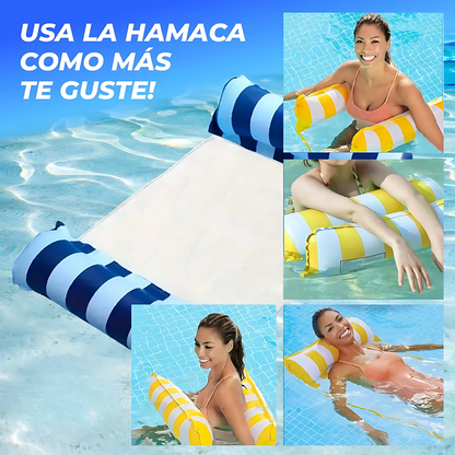 AquaRest - Hamaca Inflable Premium - Solo por hoy Lleva 2 Paga 1