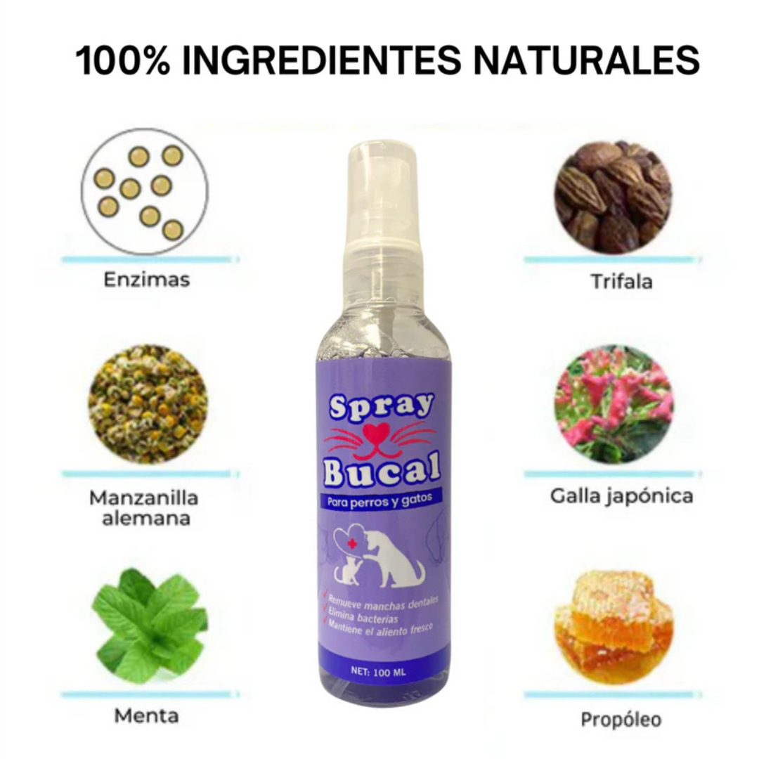 FreshPet™ Spray Bucal Para Perros y Gatos