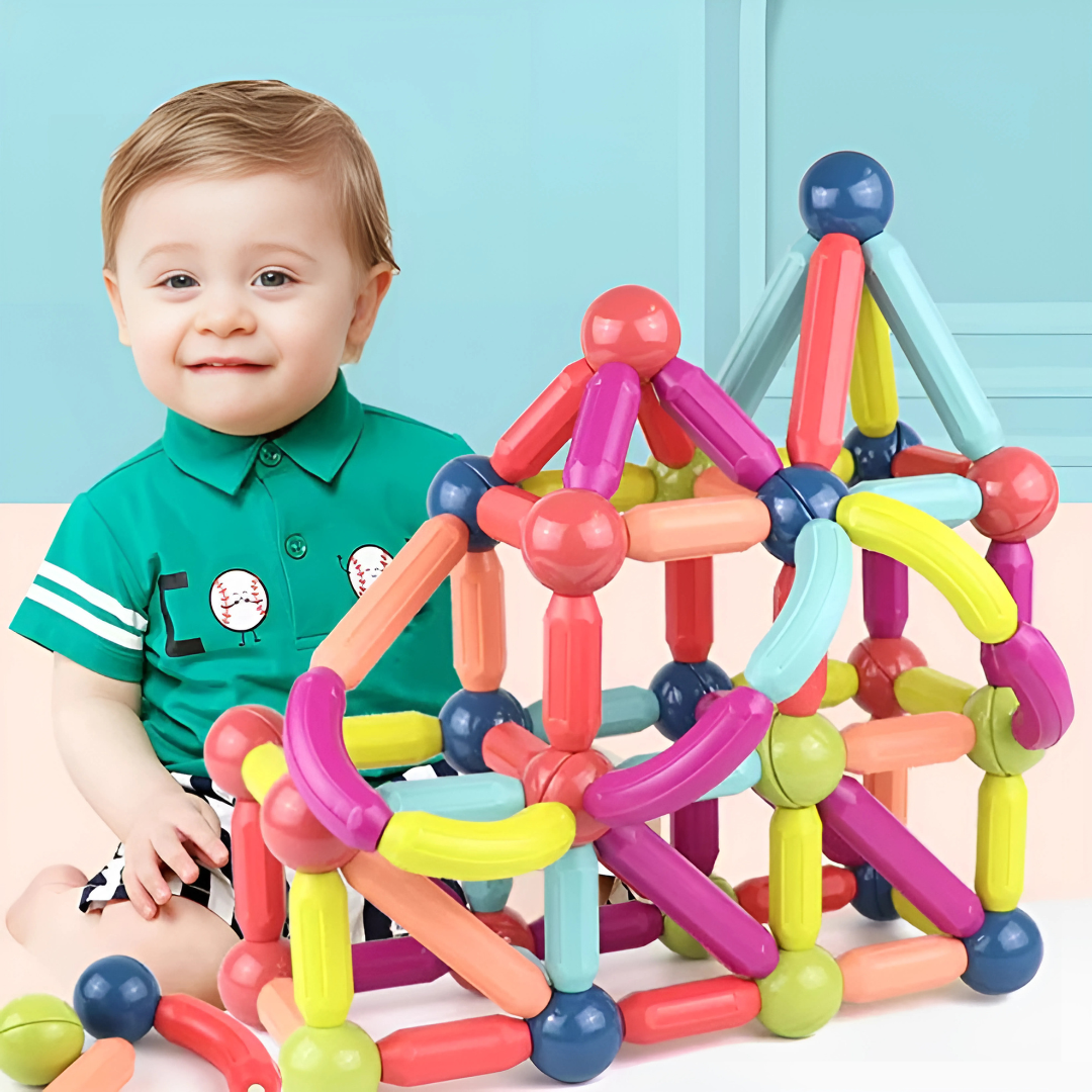 PROBLOCKS® Juego De Bloques Magneticos Didacticos  [36Unds]