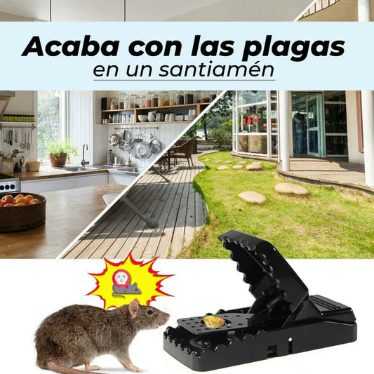 RatLock® 12 Trampas De Golpe Para Ratones ¡OFERTA!