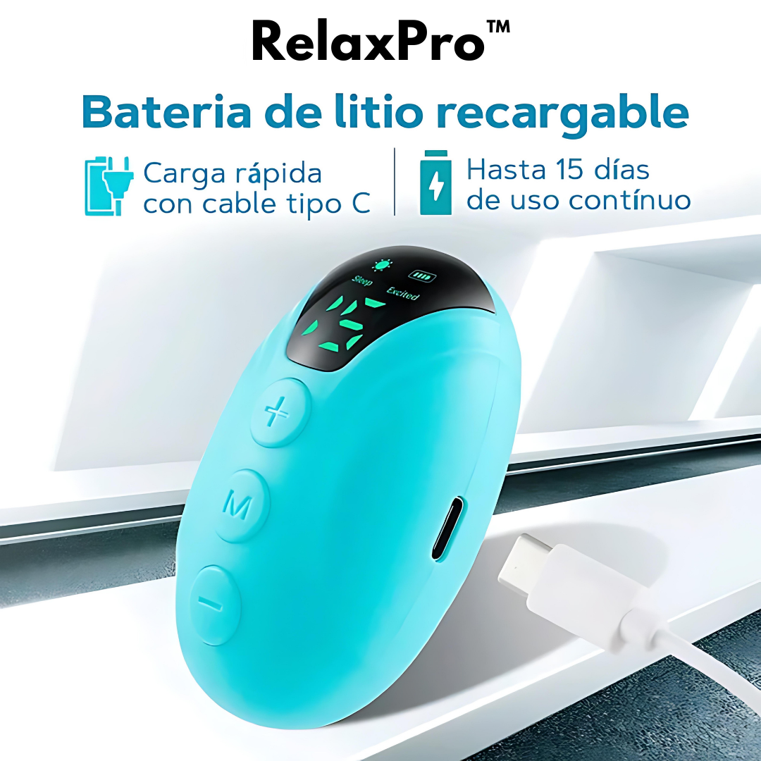 RelaxPro - Dispositivo Para Calmar La Ansiedad Y El Insomnio