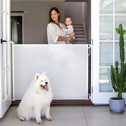 Puerta Retractil Con Malla - Seguridad Para Tus Niños Y Mascotas