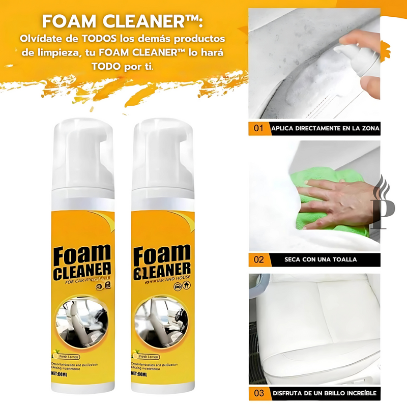 FoamCleaner® Espuma Limpiadora Profesional Multiusos