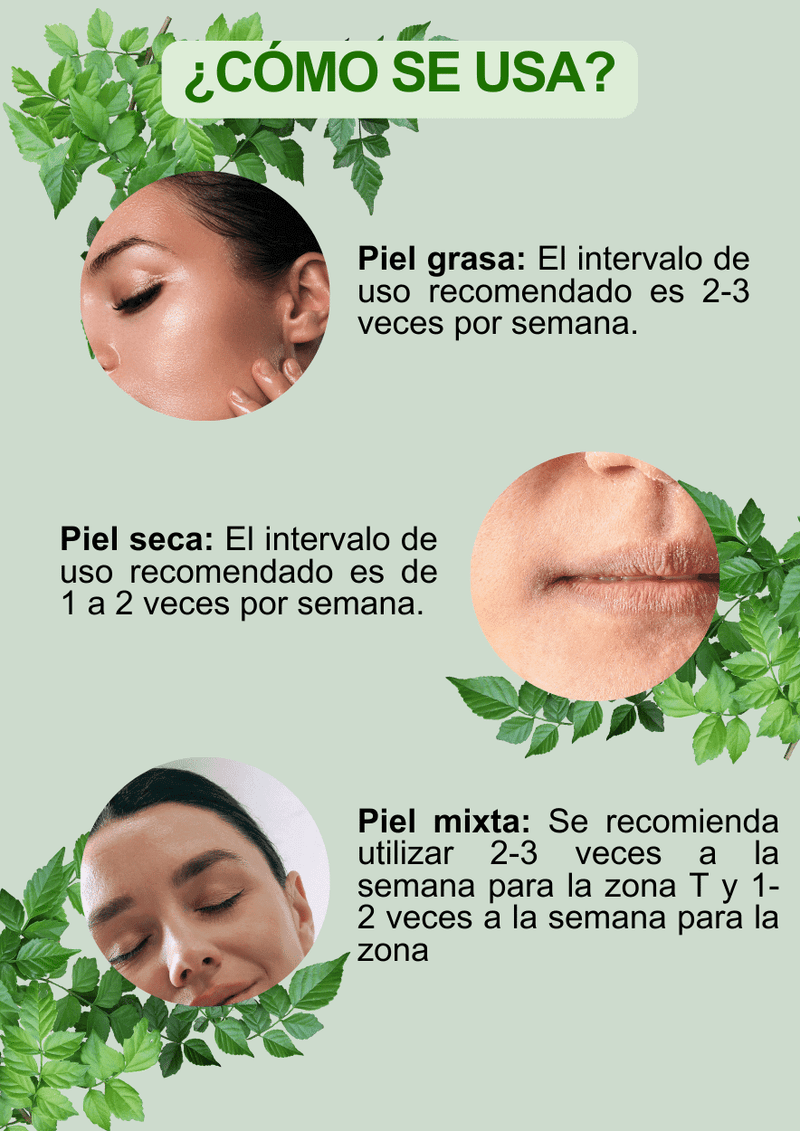 Mascarilla Limpiadora AntiVejez - PureGreen® 💚