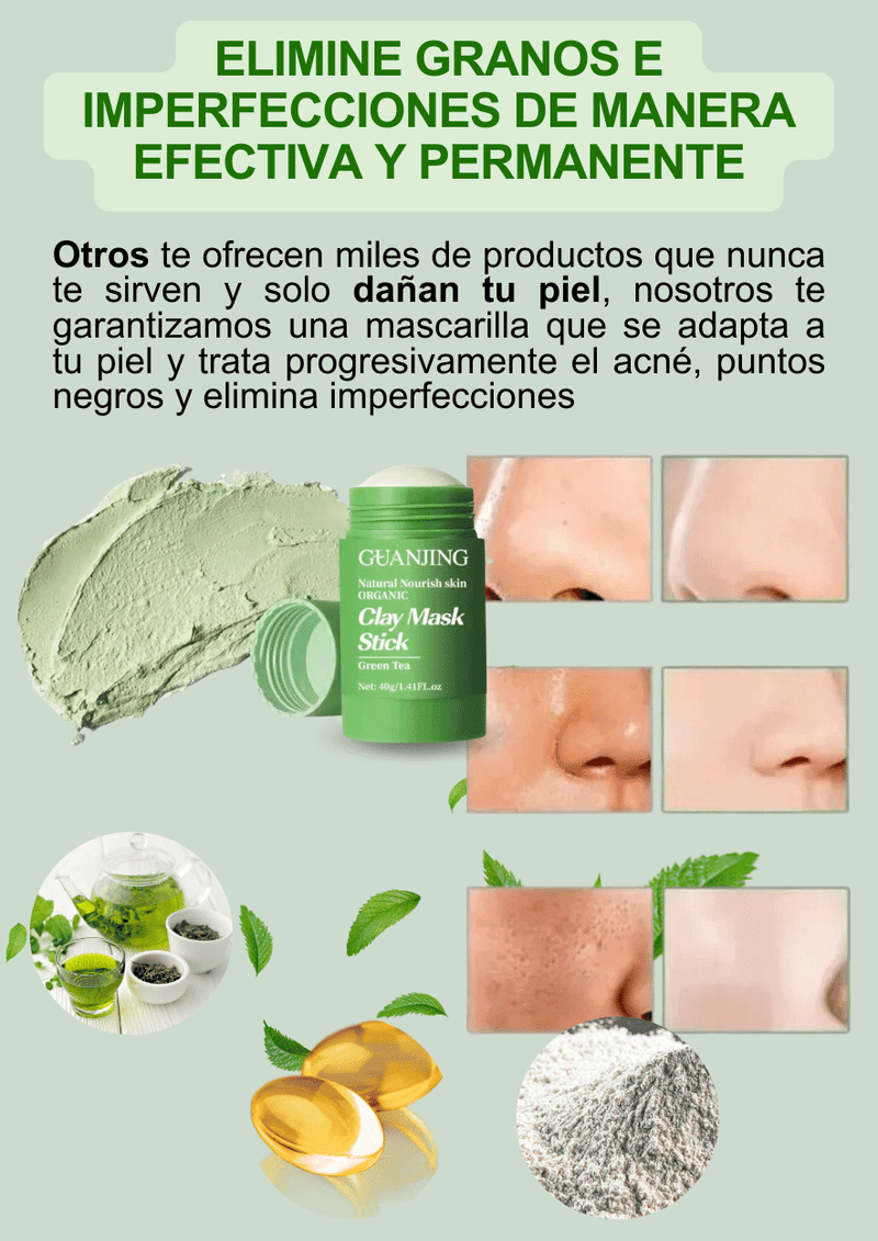 Mascarilla Limpiadora AntiVejez - PureGreen® 💚