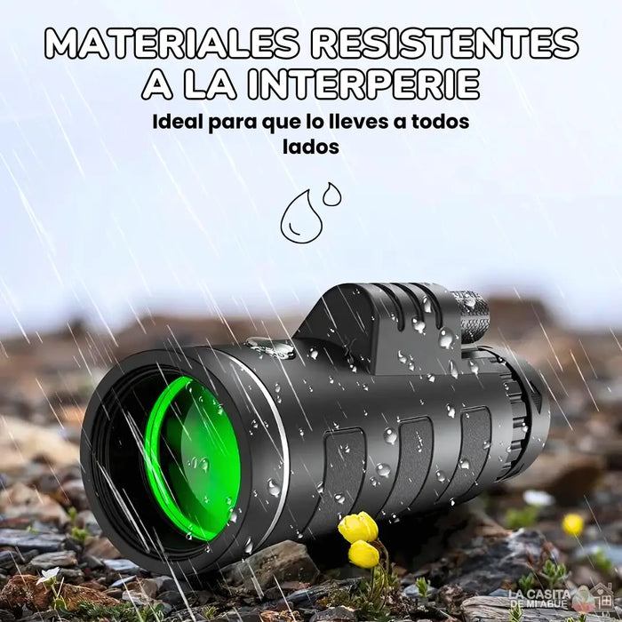 ZoomPro® Telescopio Monocular Adaptable Celular Con Vision Nocturna