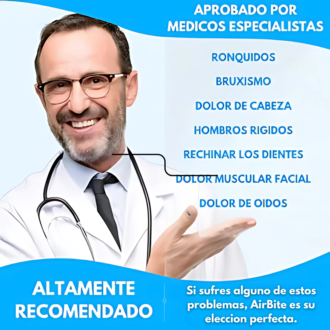 AirBite™ Placa Anti Apnea Y Bruxismo