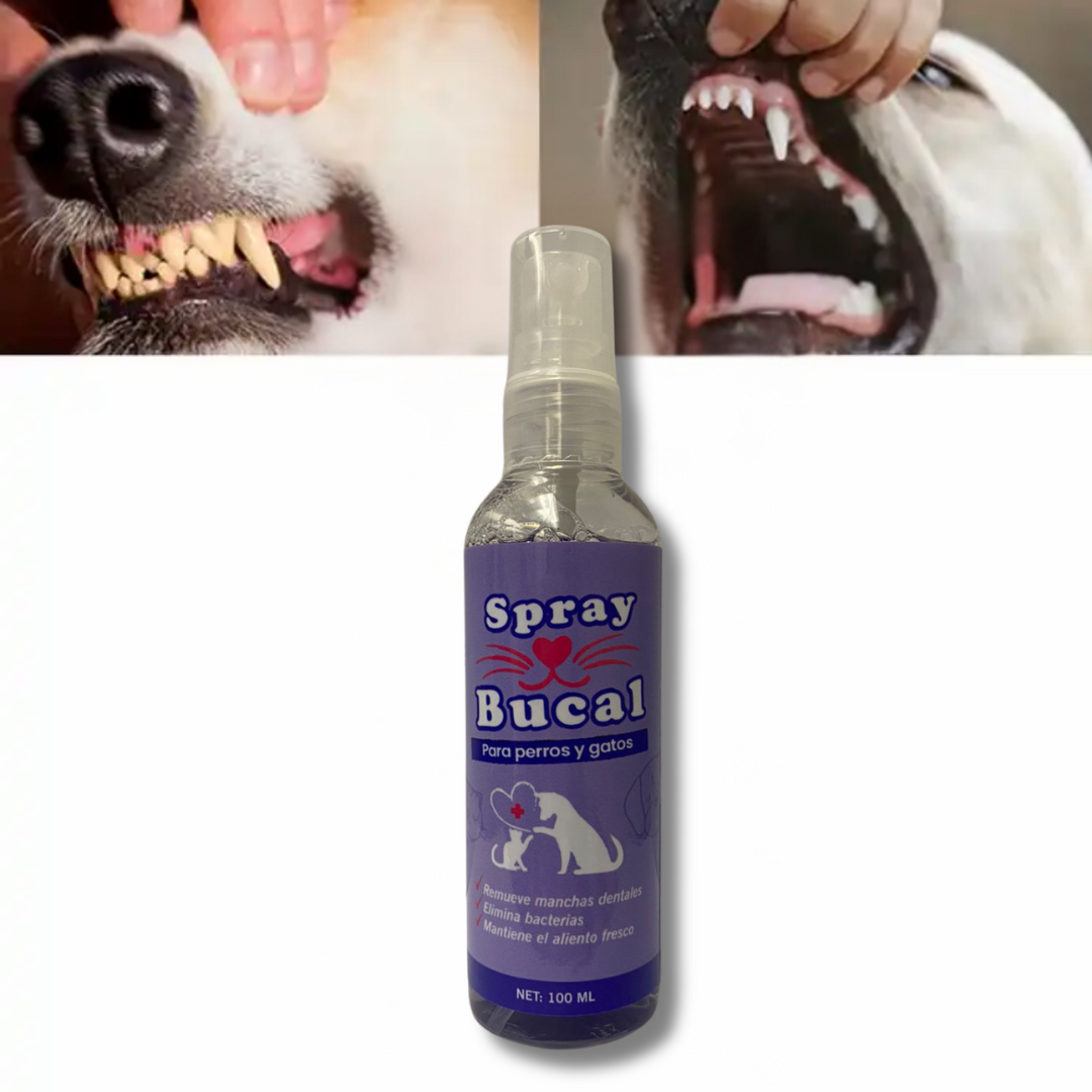 FreshPet™ Spray Bucal Para Perros y Gatos