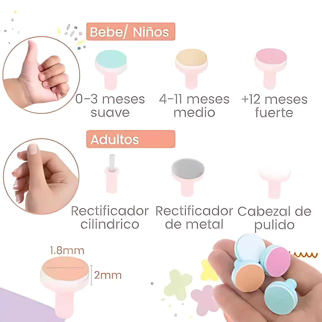 BabySoft™ Lima De Uñas Para Bebe