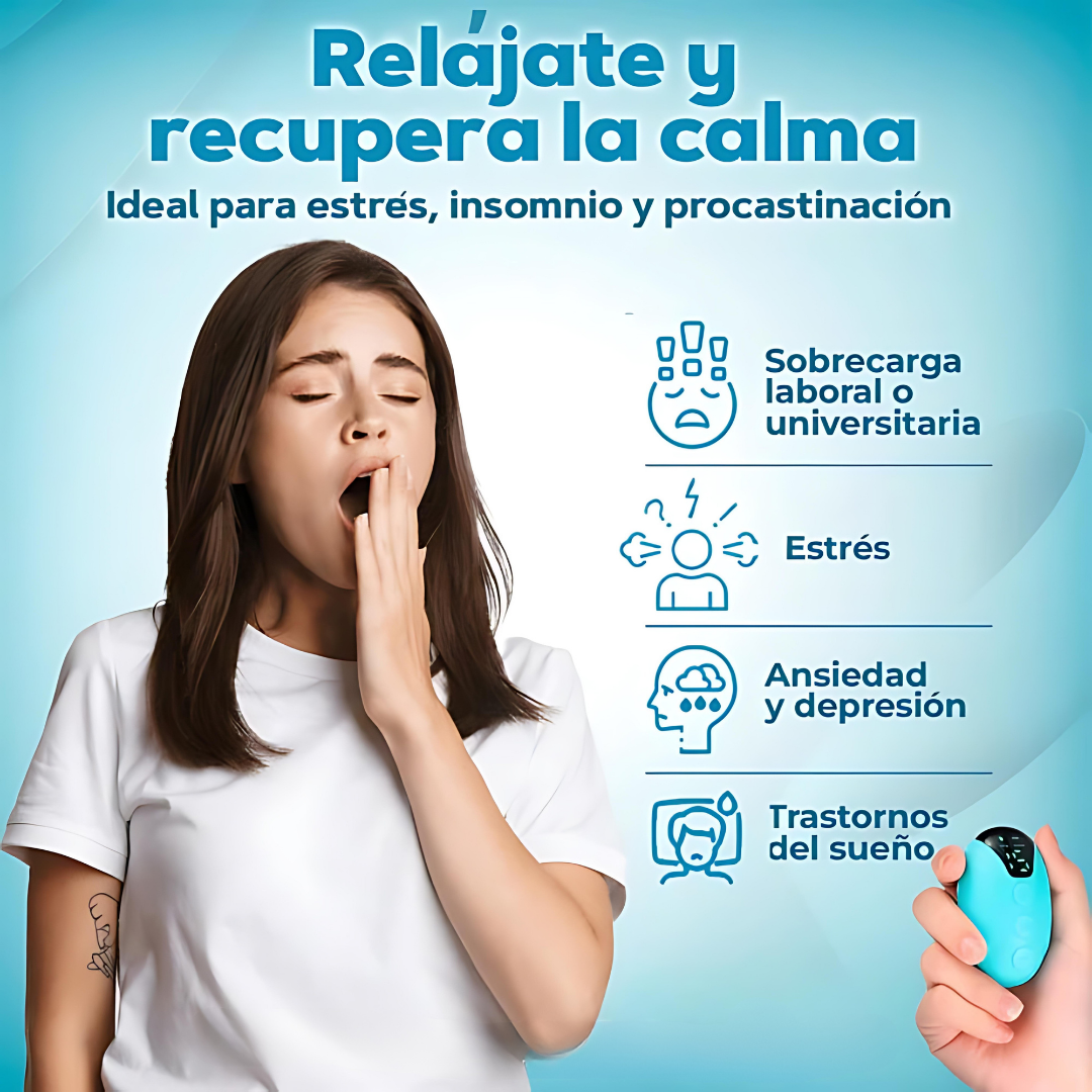 RelaxPro - Dispositivo Para Calmar La Ansiedad Y El Insomnio