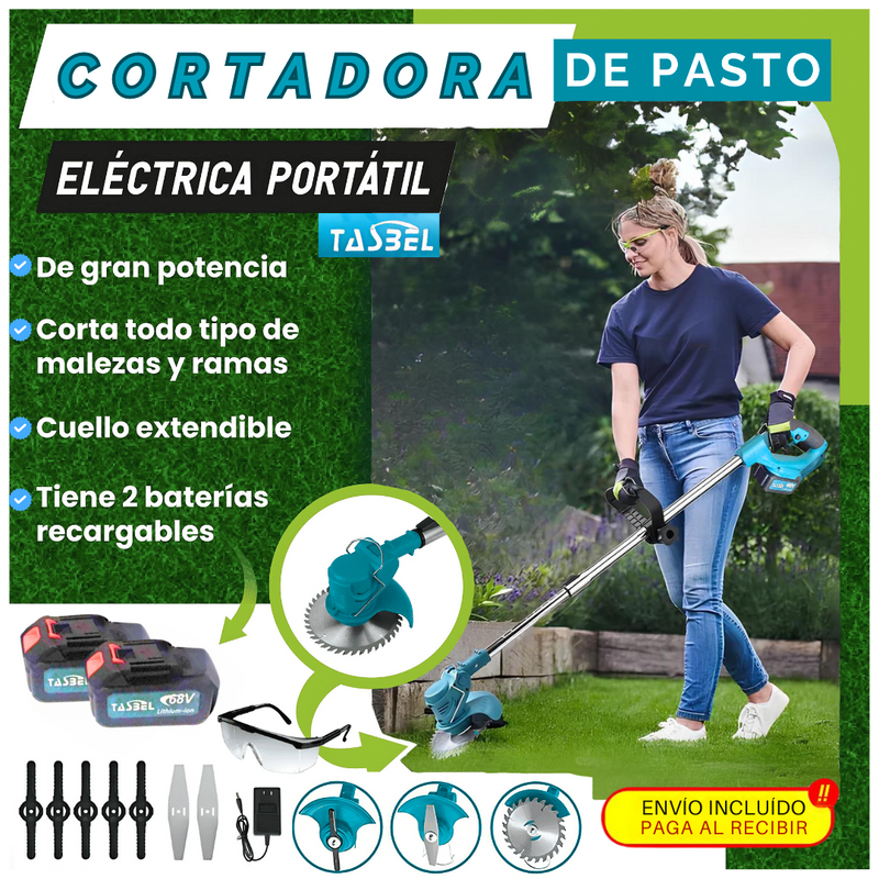 LawnPro® | Cortadora De Cesped Inalambrica 🍃