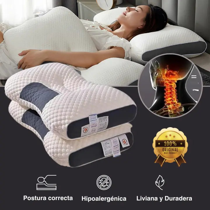 CerviCare® Almohada Ortopedica Para La Cervical 💆🏻‍♀️