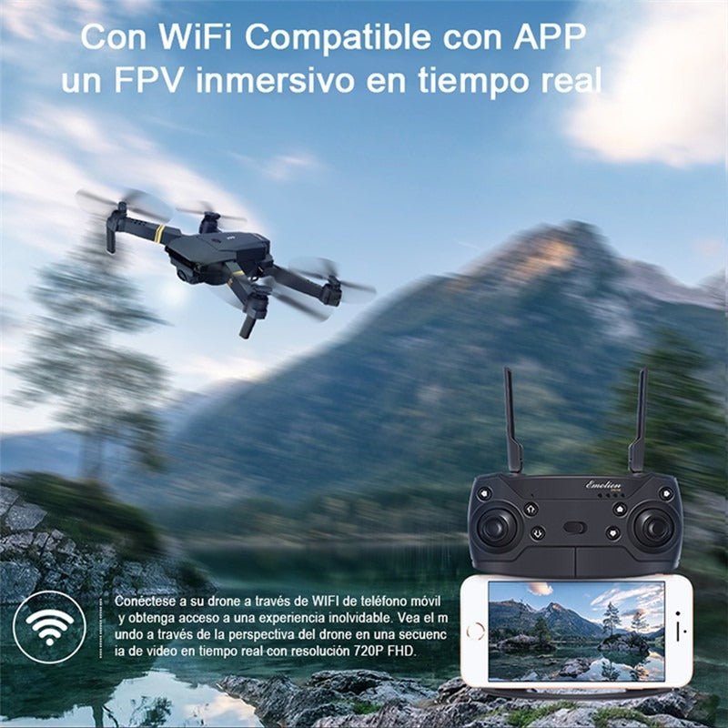 FlyPro® Dron Profesional Con Camara Full HD 4K + Bateria Extra - ¡Promocion Valida Solo Por Hoy! 🎁