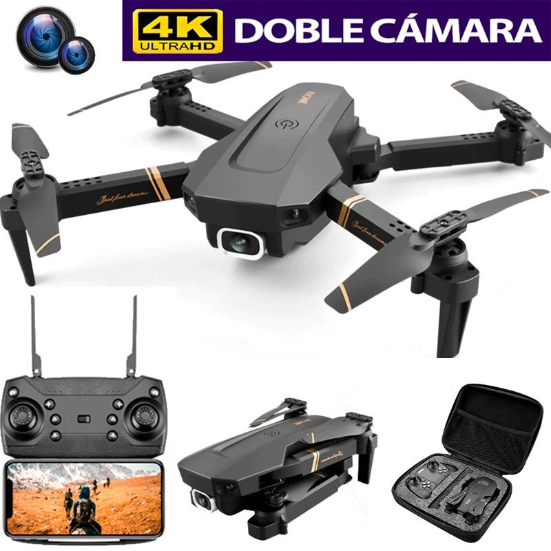 FlyPro® Dron Profesional Con Camara Full HD 4K + Bateria Extra - ¡Promocion Valida Solo Por Hoy! 🎁