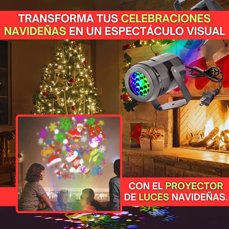 MagicLight® Proyector Laser Led Navideño 🎄