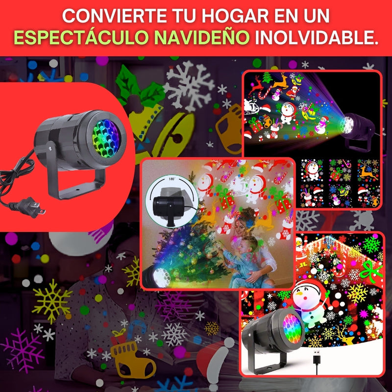 MagicLight® Proyector Laser Led Navideño 🎄